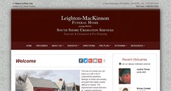 Desktop Screenshot of leightonmackinnon.com